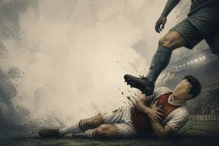 Ruben van Bommel blesse gravement un joueur de…
