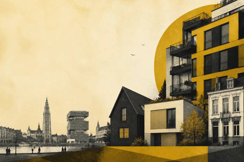 Antwerpen: 51 nieuwe woningen via Immoweb op de