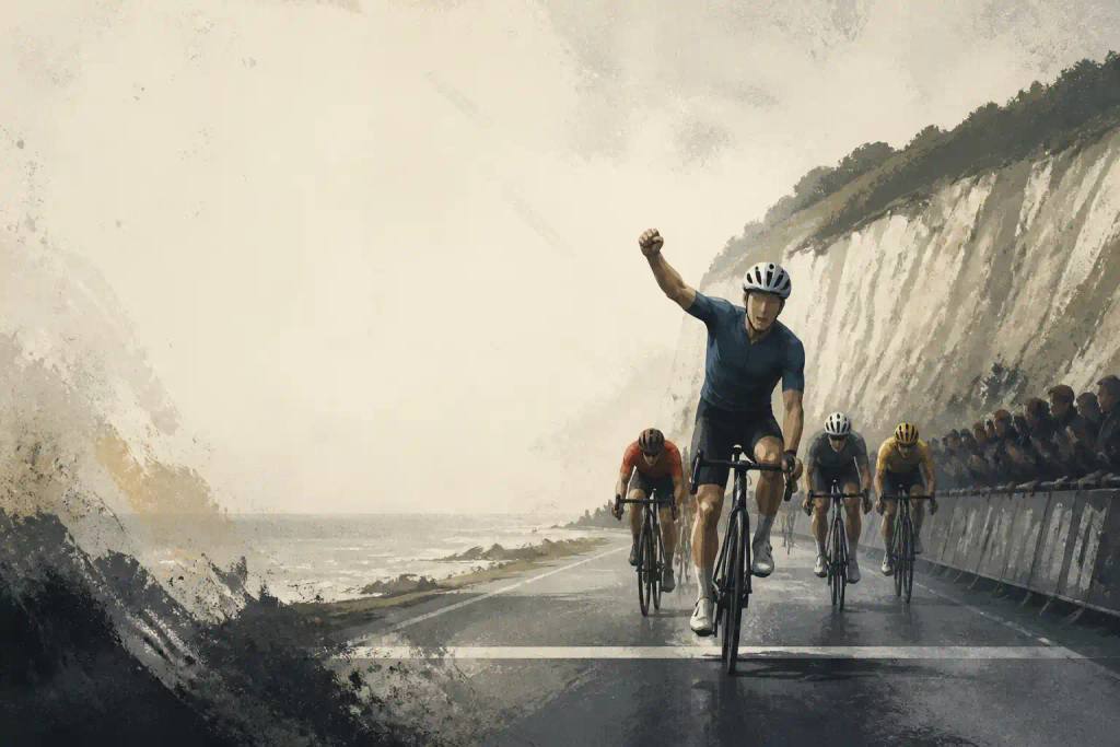 Lewis Askey wint Tour of Britain openingsrit…