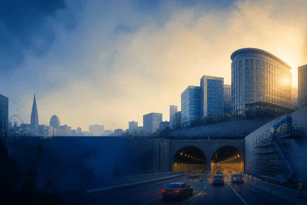 Tunnelrenovatie Brussel: 100 miljoen euro voor…