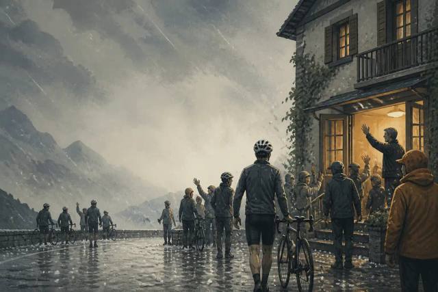 Vuelta: 'Schuilhotel' bedankt na hagelbuien in…