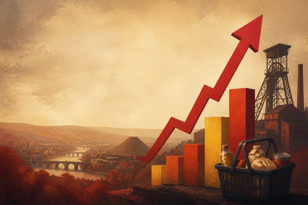 Prévisions d'inflation pour la Belgique