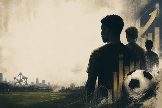 Belgische voetbaltalenten brengen bijna 100…