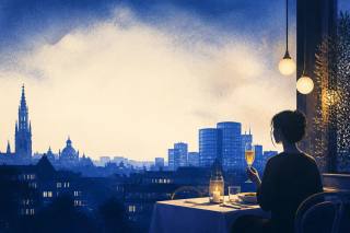 Osteria Romana: free champagne for solo diners