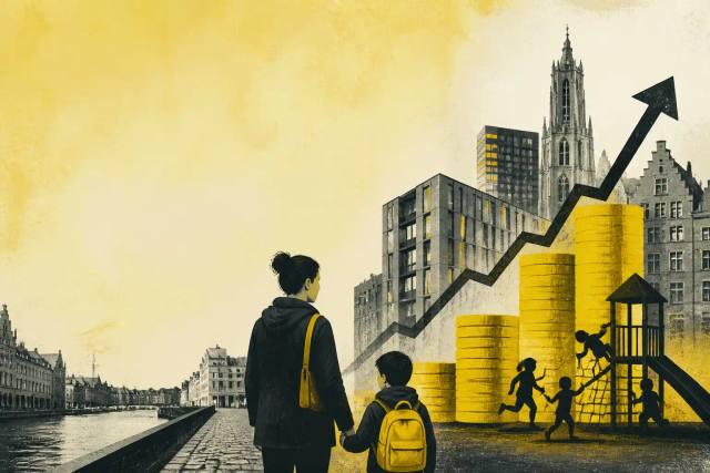 After-School Care Costs: PVDA vs. Antwerp