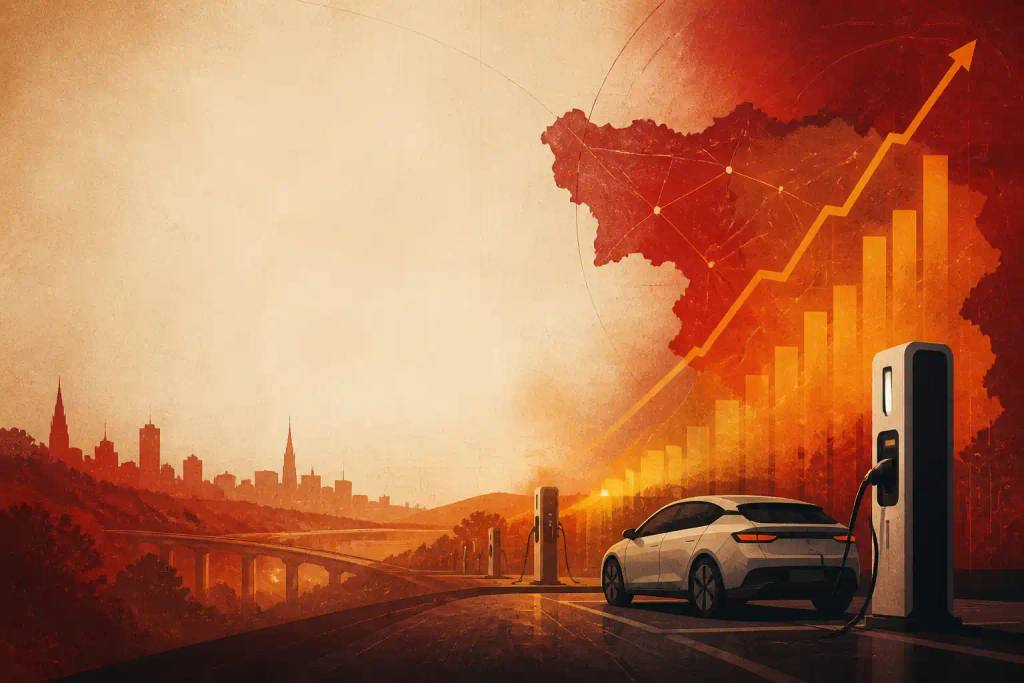 Wallonia Fast Chargers: 160% Growth