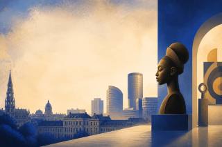 Afrikaanse kunstgeschiedenis in Brussel…